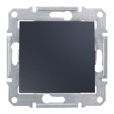 SDN5600170 - Sedna - blind cover - without frame graphite, Schneider Electric
