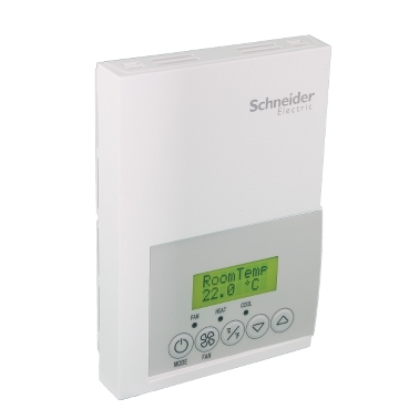 SE7355C5045 - EBE - FCU controller - Network Ready - lodging - RH sensor - floating, Schneider Electric
