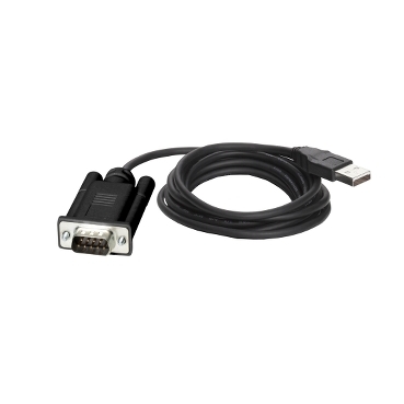 SR2CBL06 - adaptator pentru conexiune port USB PC - lungime cablu 1,8 m - 1 conector tata, Schneider Electric
