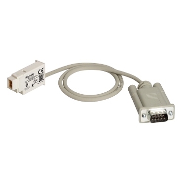 SR2CBL07 - cablu con. modem cu 9 pini SUB-D - pt. releu intelig. Zelio Logic - 0,5 m, Schneider Electric