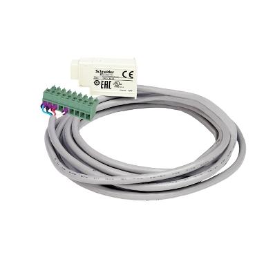 SR2CBL09 - Magelis small panel connecting cable - for smart relay Zelio Logic, Schneider Electric