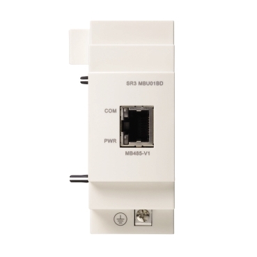 SR3MBU01BD - modul de comunicatie slave retea Modbus - pentru releu inteligent SR3 24 V c.c., Schneider Electric