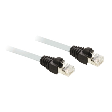 TCSECE3M3M2S4 - Ethernet ConneXium cable - shielded twisted pair - 2 x rugged RJ45 - CE - 2 m, Schneider Electric