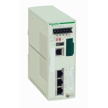 TCSESM043F1CU0 - switch cu management TCP/IP Ethernet - ConneXium - 3TX/1FX - multimod, Schneider Electric