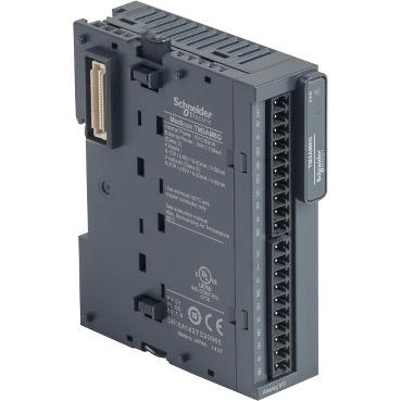 TM3AM6G - module TM3 - 4 analog inputs and 2 analog outputs spring, Schneider Electric