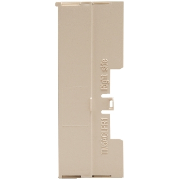 TM5ACLPR10 - right retaining plate for bus base, Schneider Electric