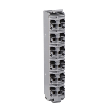 TM5ACTB12PS - terminal block - 12 contacts - grey - quantity 1, Schneider Electric
