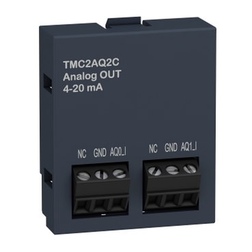 TMC2AQ2C - cartus M221 - 2 iesiri analogice in curent - extensie I/O, Schneider Electric