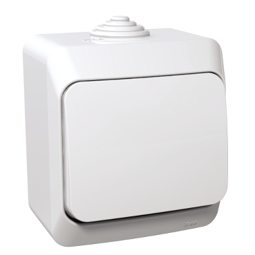 WDE000570 - Cedar Plus - intermediate switch - 16AX, white, Schneider Electric