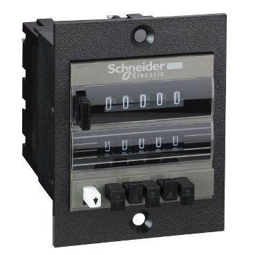 XBKP50100U10M - contor sumator cu preselectie - afisaj mecanic cu 5 cifre - 24 V c.c., Schneider Electric