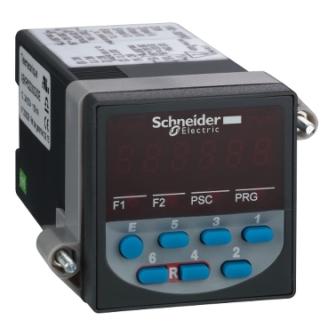 XBKP62230G30E - contor multifunctional cu preselectie - afisaj LED cu 6 cifre - 24 V c.c., Schneider Electric