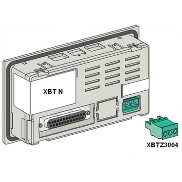 XBTZ3004 - Magelis XBT - conector de alimentare - pentru afisor mic, Schneider Electric