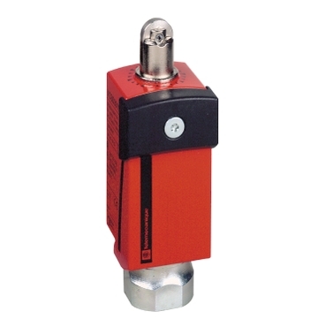 XCSD3702G13 - safety limit switch - metal - roller plunger - 2NC+1NO - 1 entry tapped Pg 13.5, Schneider Electric