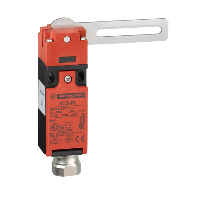 XCSPL563 - safety switch XCSPL - straight lever - to right or to left - 1NC+1NO -1/2