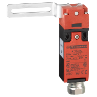 XCSPL593 - safety switch XCSPL - elbowed flush lever - to left - 1NC+1NO -1/2