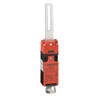 XCSPL753 - safety switch XCSPL - straight lever - centred - 2NC -1/2