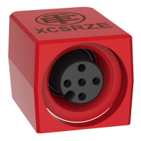 XCSRZE - Conector pt. senzor RFID model daisy-chain