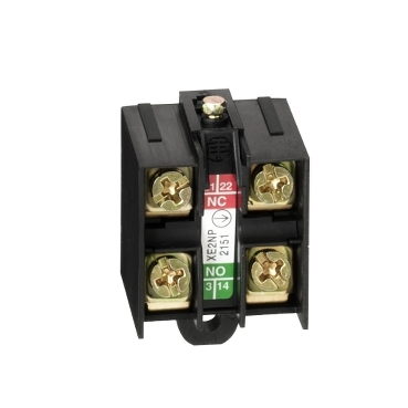 XE2NP3158 - 1 CO - 1 NO - 1 NC SL GOLD FLASHED CONNECTOR, Schneider Electric