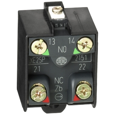 XE2SP2258 - 1 NO AND 1 NC SA RING TYPE CE GOLD CONTACT, Schneider Electric