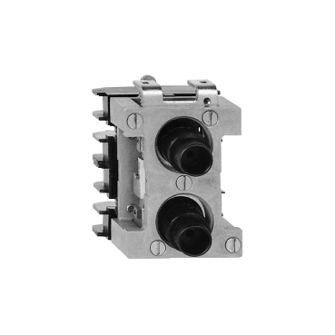 XEND4811 - bloc de contact cu zavorare - 1 NI + 1 ND - montaj frontal, 40 mm intre centre, Schneider Electric