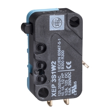 XEP3S1W3 - limitator miniatura - piston plat - cleme marcare cablu 6.35 mm, Schneider Electric (multiplu comanda: 10 buc)