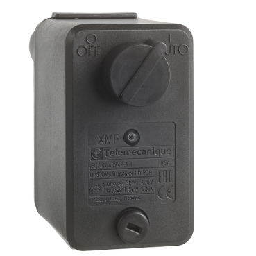 XMPE12C2141 - pressure sensor XMP - 12 bar- G 1/4 female - 3 NC- ON/OFF knob control, Schneider Electric