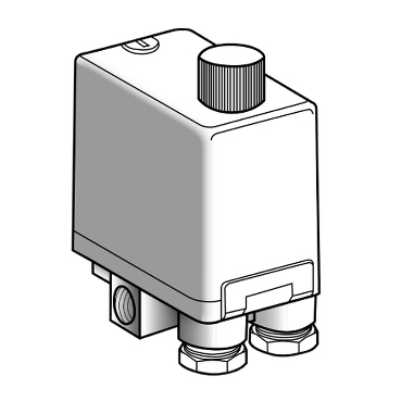 XMPE12C2531C202 - Pressure sensor switch - 12 Bar G 1/2 femal, Schneider Electric