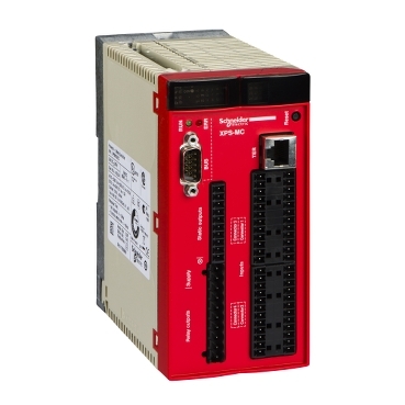 XPSMC32ZC - controler de sig. XPS-MC - 24 V c.c. - 32 int. - semnaliz. cu 48 LED-uri, Schneider Electric