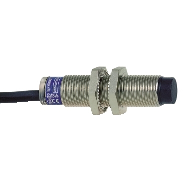 XS612B4PAL2 - inductive sensor XS6 M12 - L55mm - brass - Sn7mm - 12..48VDC - cable 2m, Schneider Electric