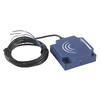 XS8D1A1MAL2 - senzor ind. XS8 80x80x26 - PBT - Sn 40/60 mm - 24...240 V c.a./c.c. - cablu 2 m, Schneider Electric