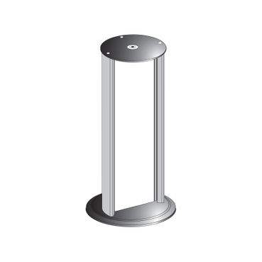 XUSZMF125 - Column with mirror 1200 mm for safety light curtains - Hp = 910 mm, Schneider Electric