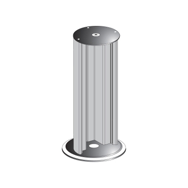 XUSZSC105R - Column without mirror 1000 mm with cable gland PG11 - Hp = 610 mm, Schneider Electric