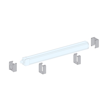 XUSZWPEFC - Fixation bracket for Protective screen for safety light curtains, Schneider Electric