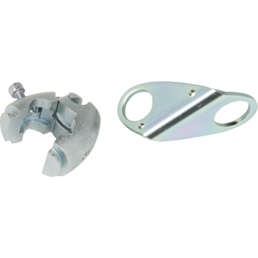 XUZB2010 - accessory for sensor - 3D fixing kit - bracket with ball-joint - diam.10mm, Schneider Electric