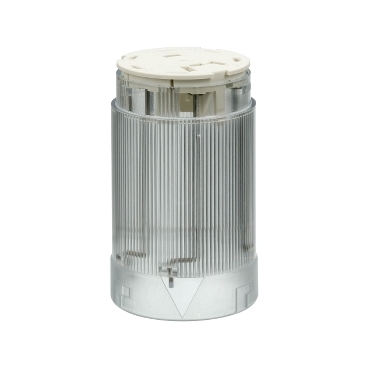 XVMC37 - illuminated unit - diam. 45 - clear - BA 15d - bulb not included - <= 230 VAC DC, Schneider Electric