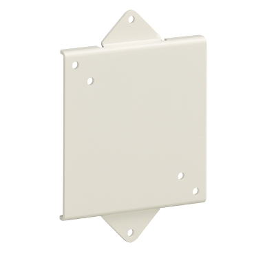 XVSZ016 - wall mount plate for DIN72/DIN96 electronic alarms, Schneider Electric