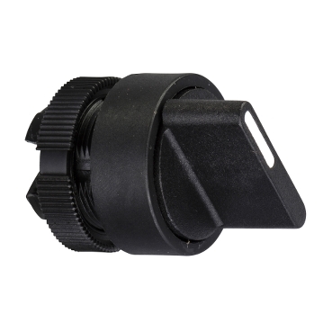 ZA2BD3 - black selector switch - 3 positions - standard handle, Schneider Electric