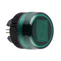 ZA2VA03 - cap afisor digital verde diam.22, Schneider Electric