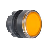 ZB5AH053 - cap selector luminos portocaliu luminos diam.22 push-push for LED integral, Schneider Electric