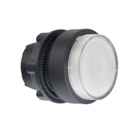 ZB5AW113 - cap luminos aparent, alb, pentru butoane diam.22 cu revenire pt.LED integral, Schneider Electric