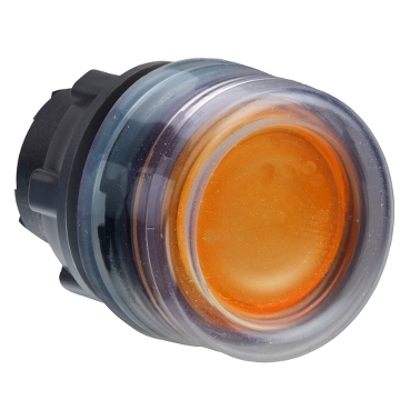 ZB5AW553 - cap selector luminos portocaliu luminos diam.22 cu revenire pentru LED integral, Schneider Electric