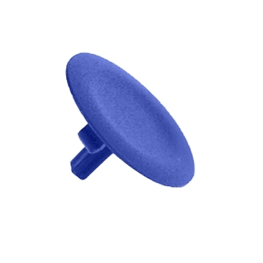 ZBA6 - capac albastru nemarcat pentru buton circular diam.22, Schneider Electric (multiplu comanda: 10 buc)