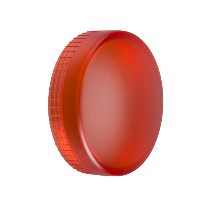 ZBV014 - red plain lens for circular pilot light diam.22 with BA9s bulb, Schneider Electric (multiplu comanda: 10 buc)