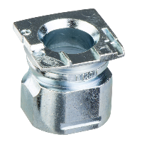 ZCDEP20 - cable gland entry - M20 x 1.5 - for limit switch - metal body, Schneider Electric