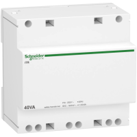 A9A15220 - Transformator Modular de Siguranta Itr, 230 V 50, 60 Hz, Iesire 12-24V-40 Va, Schneider Electric