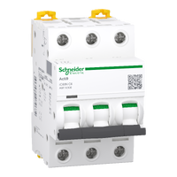 A9F74306 - Acti9 Ic60N, Intreruptor Automat Miniatura, 3P, 6A, curba C, Schneider Electric