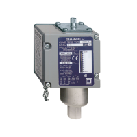 ACW21M129012 - Pressure sensors XM, pressure switch ACW 7.6 bar, adjustable scale 2 thresholds, 2CO, Schneider Electric
