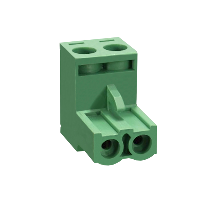 APE1PRE21 - 2-pin spring terminal connector for electrical block with plug-in connection, Schneider Electric