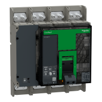 C100N450FM - Intreruptor autormat, ComPacT NS1000N, 50kA la 415VAC, 4P, fix, cu operare manuala, echipat cu unitate de declansare MicroLogic 5.0, 1000A, Schneider Electric