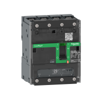 C11H6TM025B - Intreruptor ComPacT NSXm H (70 kA la 415 VCA), 4P 3d, 25A, unitate de declansare TMD, urechi de compresie si conectori pentru bare de distributie, Schneider Electric